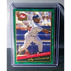 1994 Kirby Puckett Post Collection #4 Baseball Card Minnesota Twins